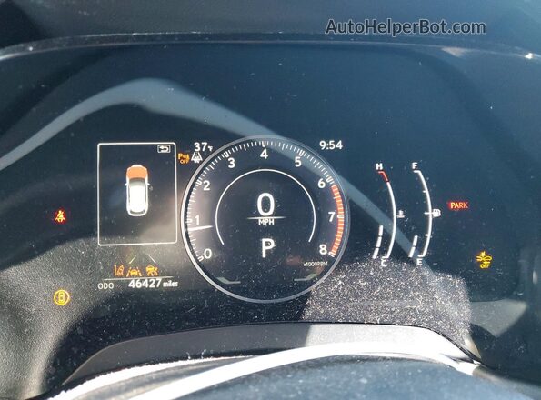 2T2BAMCA8PC029971 2023 LEXUS RX Gray Вид щитка приладів