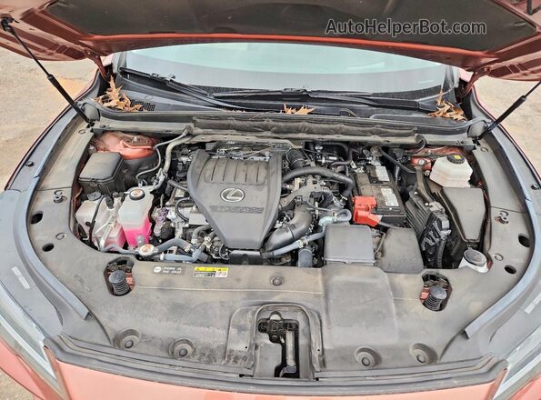 2T2BAMCA9PC021183 2023 LEXUS RX Pink ძრავის განყოფილების ხედი