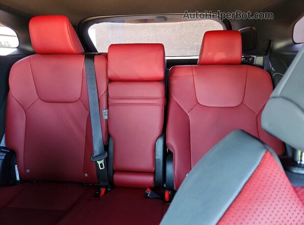 2T2BAMCAXRC065034 2024 LEXUS RX Black Вид задніх сидінь