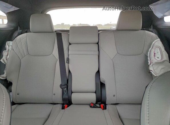 2T2BAMCAXTC127426 2026 LEXUS RX Черный Вид задних сидений