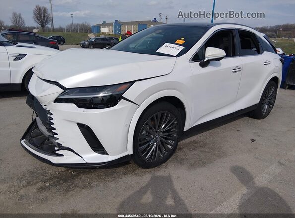2T2BBMCA0RC053505 2024 LEXUS RX 350H White Przód lewy