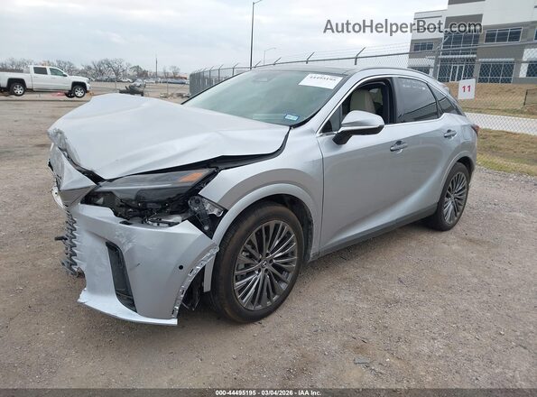 2T2BBMCA0SC100277 2025 LEXUS RX 350H Серебряный Передняя левая четверть