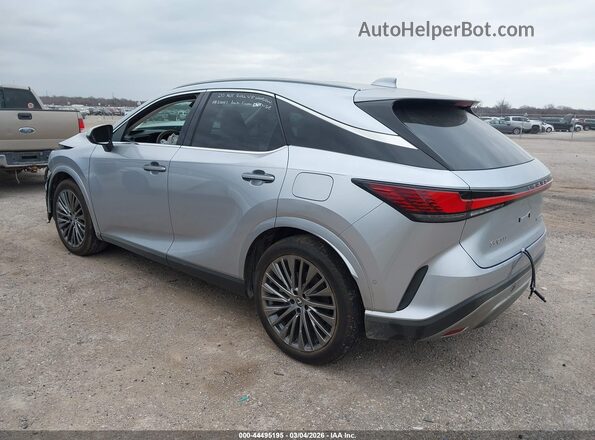 2T2BBMCA0SC100277 2025 LEXUS RX 350H Серебряный Задняя левая четверть
