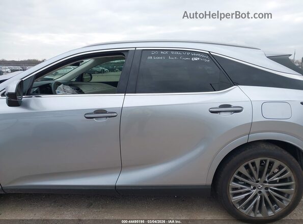 2T2BBMCA0SC100277 2025 LEXUS RX 350H Серебряный Панорамный вид салона 360°