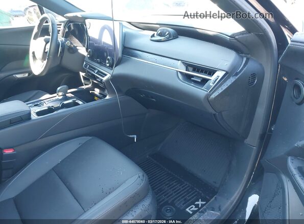 2T2BBMCA1PC018257 2023 LEXUS RX 350H Черный Вид салона спереди