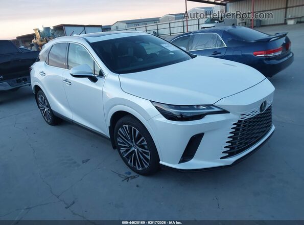 2T2BBMCA1RC030346 2024 LEXUS RX 350H White Przód prawy