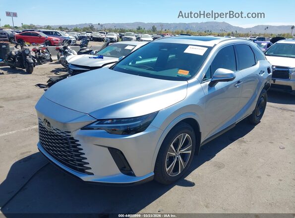 2T2BBMCA2RC047088 2024 LEXUS RX 350H Серебряный Передняя левая четверть
