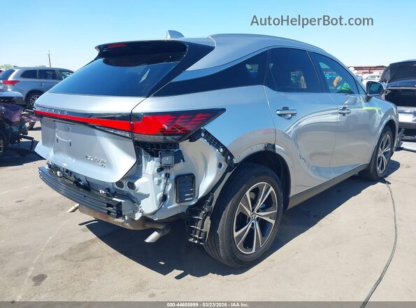 2T2BBMCA2RC047088 2024 LEXUS RX 350H Серебряный Задняя правая четверть