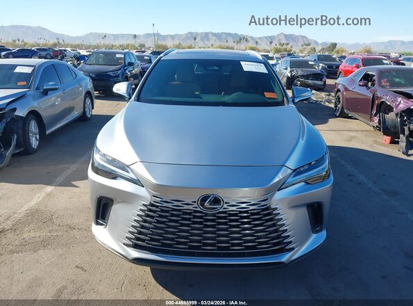 2T2BBMCA2RC047088 2024 LEXUS RX 350H Серебряный Вид задней части салона