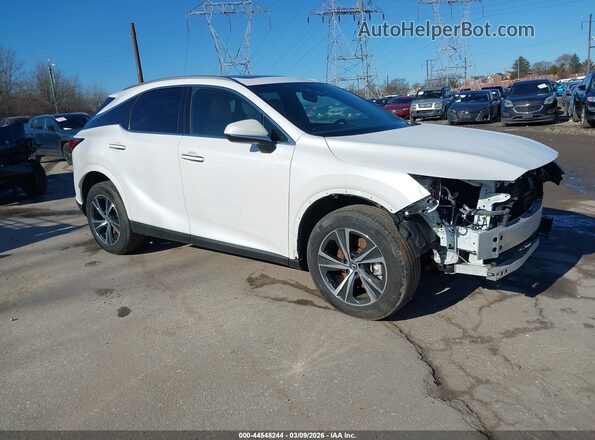 2T2BBMCA2RC051836 2024 LEXUS RX 350H Белый Передняя правая четверть