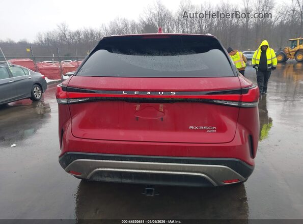 2T2BBMCA3RC061033 2024 LEXUS RX 350H Красный 