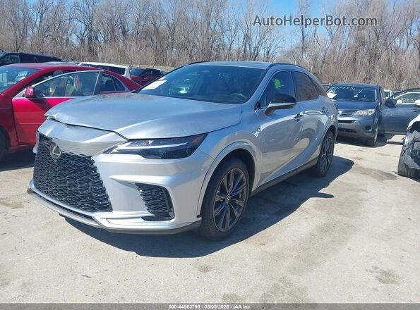 2T2BBMCA3SC101374 2025 LEXUS RX 350H Серебряный Передняя левая четверть
