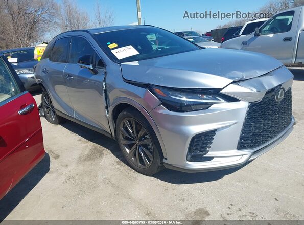 2T2BBMCA3SC101374 2025 LEXUS RX 350H Серебряный Передняя правая четверть