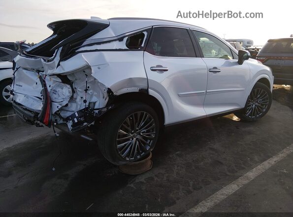 2T2BBMCA5RC043181 2024 LEXUS RX 350H Белый Задняя правая четверть