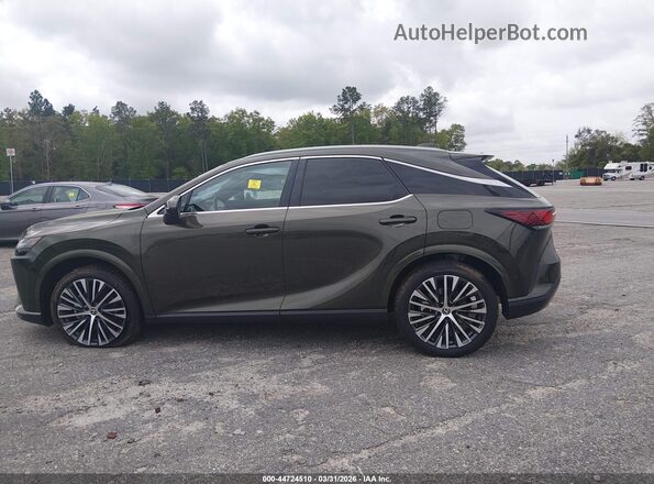 2T2BBMCA5SC079314 2025 LEXUS RX 350H Зеленый Панорамный вид салона 360°
