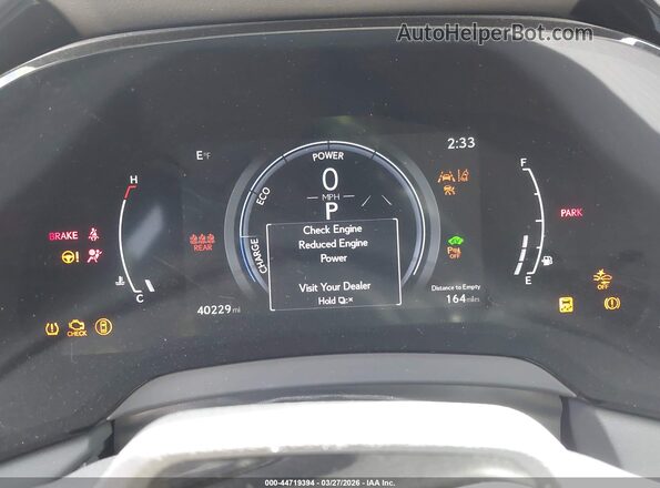 2T2BBMCA6PC011496 2023 LEXUS RX 350H White Widok tylnych siedzeń