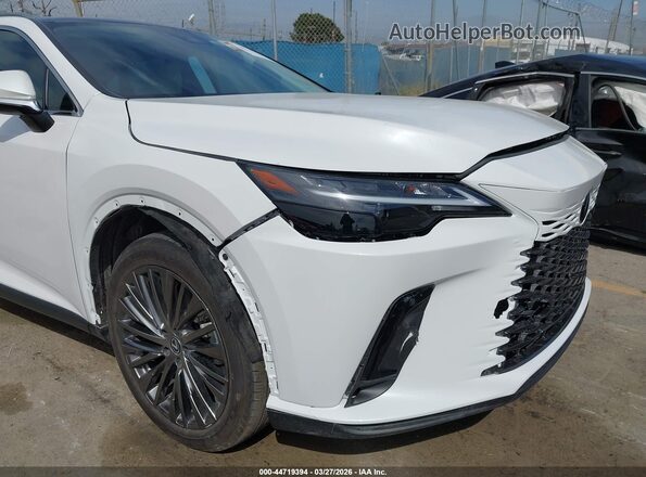 2T2BBMCA6PC011496 2023 LEXUS RX 350H White Widok z przodu