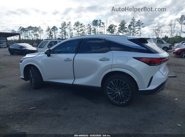 2T2BBMCA6SC081833 2025 LEXUS RX 350H Белый Панорамный вид салона 360°