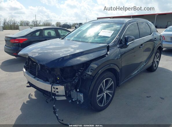 2T2BBMCA7RC031386 2024 LEXUS RX 350H Черный Передняя левая четверть