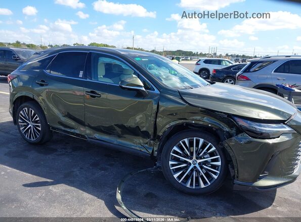 2T2BBMCA7SC079850 2025 LEXUS RX 350H Зеленый Вид спереди
