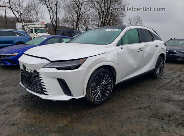2T2BBMCA9RC035052 2024 LEXUS RX Белый Передняя левая четверть
