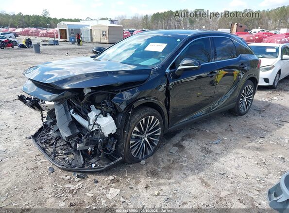 2T2BBMCA9RC044317 2024 LEXUS RX 350H Черный Передняя левая четверть