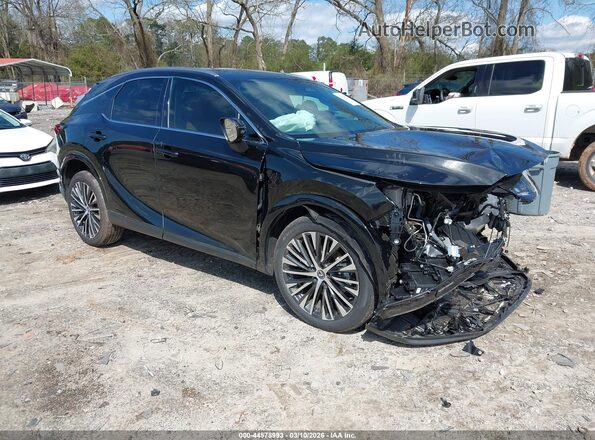 2T2BBMCA9RC044317 2024 LEXUS RX 350H Черный Передняя правая четверть