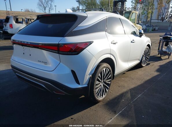 2T2BBMCA9RC059223 2024 LEXUS RX 350H Белый Задняя правая четверть