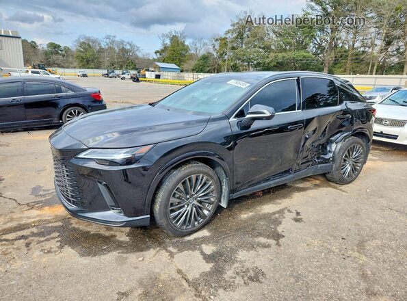 2T2BBMCAXPC021321 2023 LEXUS RX Черный Передняя левая четверть