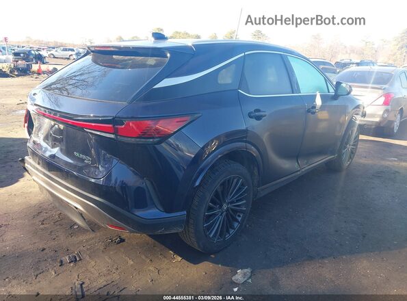 2T2BBMCAXSC076814 2025 LEXUS RX 350H Синий Задняя правая четверть