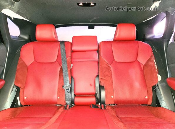 2T2BCMEA2RC011203 2024 LEXUS RX Белый Вид задних сидений