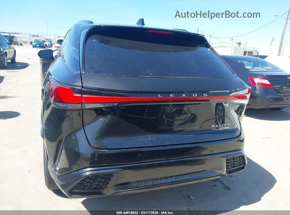 2T2BCMEA4PC002922 2023 LEXUS RX 500H Black 