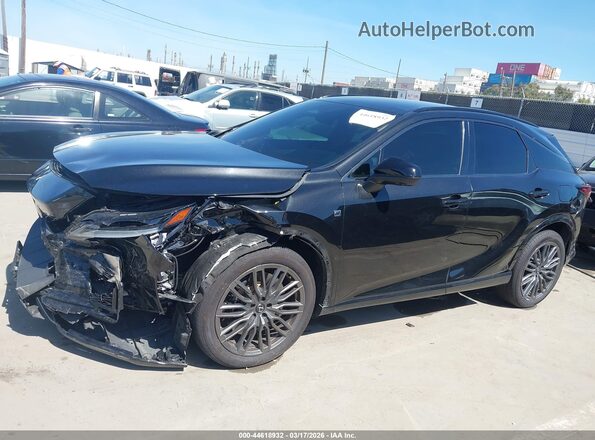 2T2BCMEA4PC002922 2023 LEXUS RX 500H Black Սալոնի 360 աստիճան տեսք