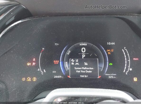 2T2BCMEA5RC011082 2024 LEXUS RX 500H Silver Widok tylnych siedzeń