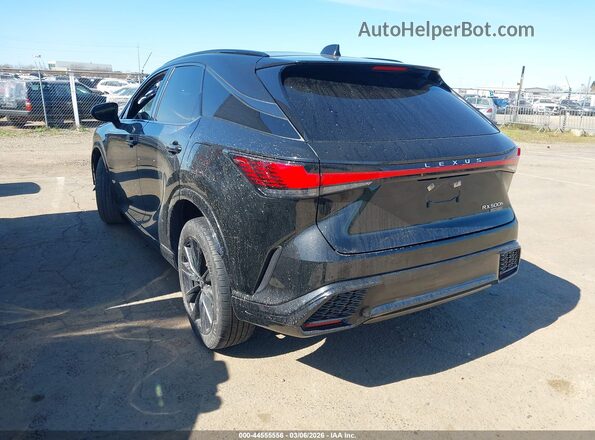 2T2BCMEA8PC004821 2023 LEXUS RX 500H Black Հետևի ձախ