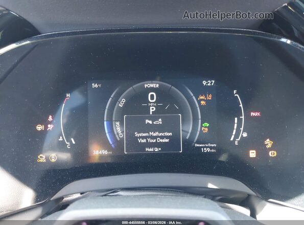 2T2BCMEA8PC004821 2023 LEXUS RX 500H Black Հետևի նստատեղերի տեսք