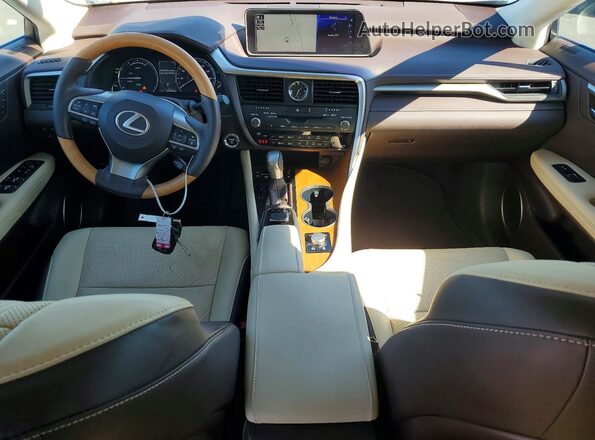 2T2BGMCA2JC026649 2018 LEXUS RX Белый Вид панели приборов
