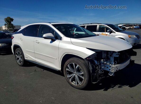 2T2BGMCA2JC026649 2018 LEXUS RX Белый Передняя правая четверть