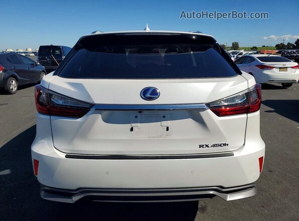 2T2BGMCA2JC026649 2018 LEXUS RX Белый Вид сзади