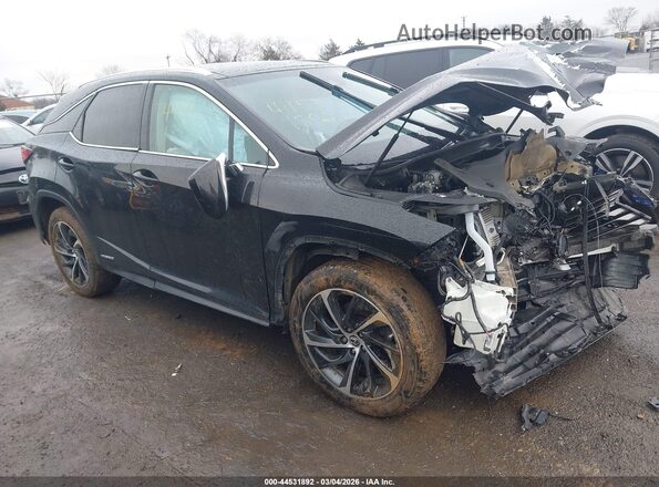 2T2BGMCA2KC034395 2019 LEXUS RX 450H Black Delantero derecho