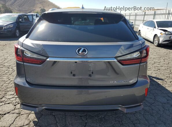 2T2BGMCA3KC035975 2019 LEXUS RX Серый Вид сзади