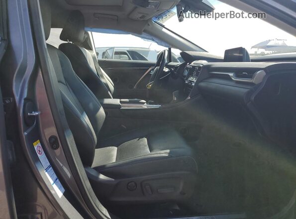 2T2BGMCA3KC035975 2019 LEXUS RX Серый Вид салона спереди