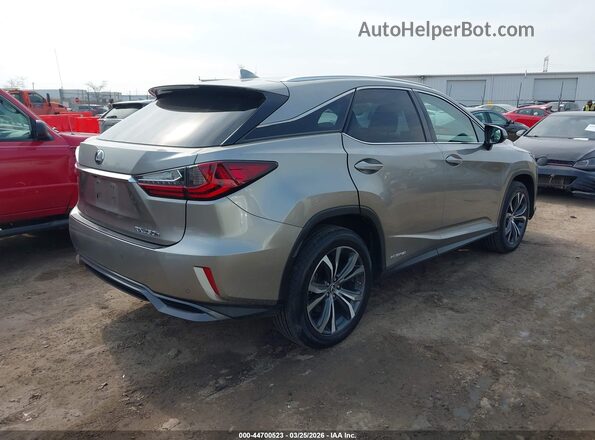 2T2BGMCA4JC024014 2018 LEXUS RX 450H Silver Trasero derecho