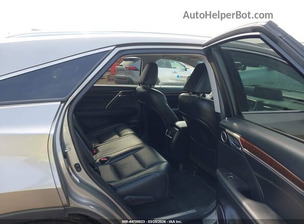 2T2BGMCA4JC024014 2018 LEXUS RX 450H Silver Vista de la etiqueta del VIN
