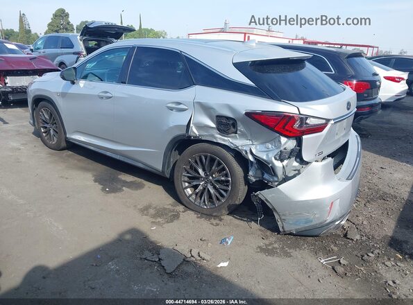 2T2BZMCA0GC046112 2016 LEXUS RX 350 Серебряный Задняя левая четверть