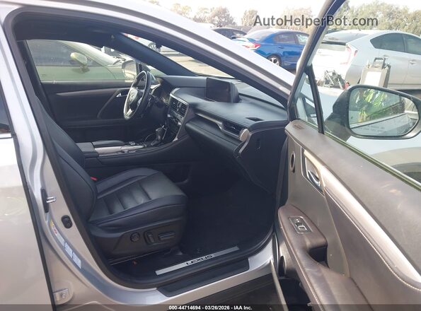 2T2BZMCA0GC046112 2016 LEXUS RX 350 Серебряный Вид салона спереди