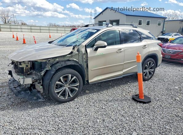 2T2BZMCA0HC066474 2017 LEXUS RX Золотой Передняя левая четверть