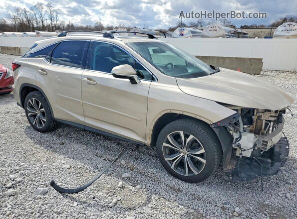2T2BZMCA0HC066474 2017 LEXUS RX Золотой Передняя правая четверть