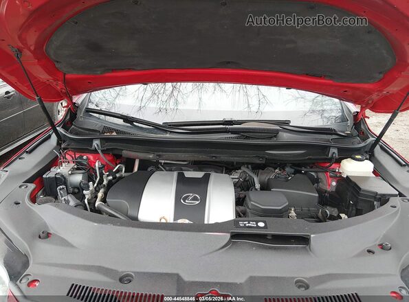 2T2BZMCA0KC171197 2019 LEXUS RX 350 Красный Вид сзади