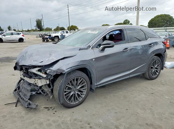 2T2BZMCA0KC192258 2019 LEXUS RX Gray Передня ліва чверть